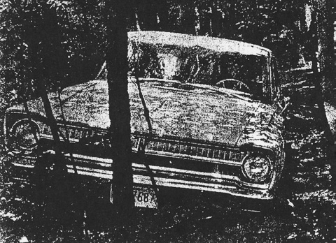 The government Plymouth in which Nancy Morgan’s body was found News-Record of Madison County